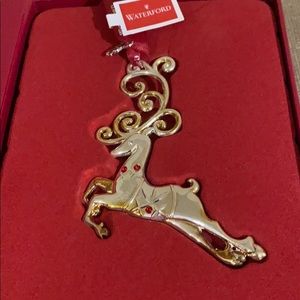Waterford Reindeer Ornament